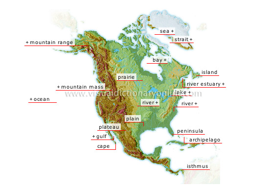 Definition Of Physical Map - Large World Map