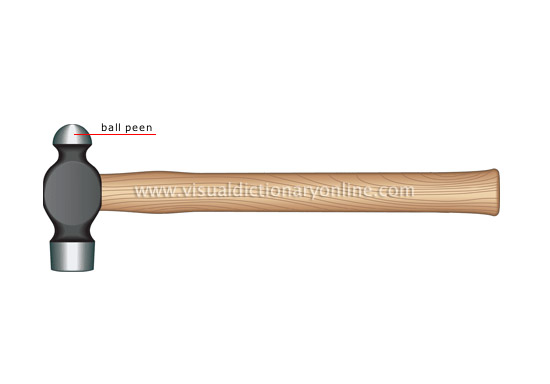 ball-peen hammer