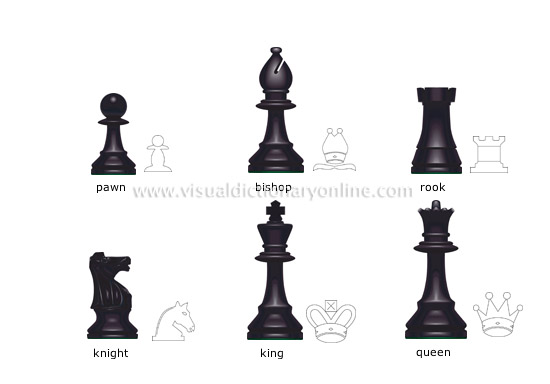 Chess pieces