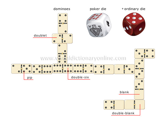 dice and dominoes