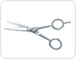 haircutting scissors [1]