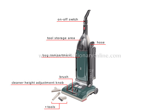 upright vacuum cleaner